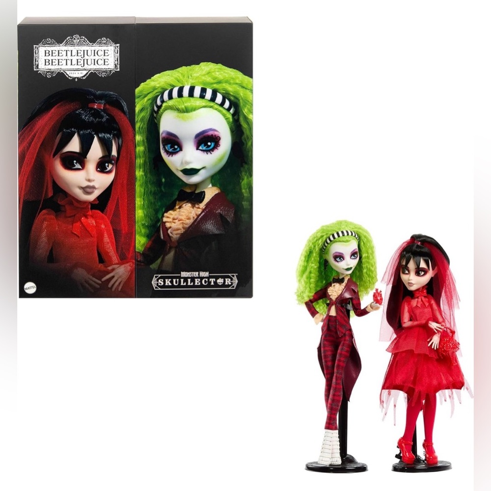 Nwt Monster High Skullector Beetlejuice Beetlejuice
